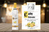 Lemon Custom Vodka Label, Personalized Vodka Label, Custom Vodka Label for wedding, Custom Vodka Personalized Gift, Birthday Vodka Gift,
