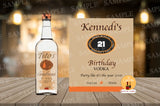 Custom Tito's Vodka, Personalized Vodka Label, Vodka Label Unique, Birthday Vodka Gift, Personalized Vodka Liquor