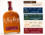 Custom Woodford Reserve Bottle Label – Personalized Whiskey Label