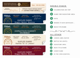 Custom Woodford Reserve Bottle Label – Personalized Whiskey Label