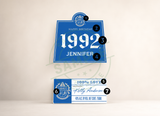Custom 1800 Tequila Label – Personalized Birthday Bottle Label