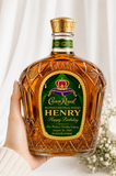 Custom Crown Royal Apple Bottle Label – Personalized Birthday Whiskey Gift