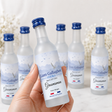 Personalized Grey Goose Mini Vodka Label – Birthday & Groomsman 50ml Bottle Label