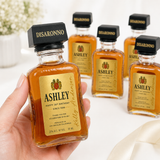 Personalized Amaretto Birthday Bottle Label – Custom Milestone Birthday Gift