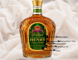 Custom Crown Royal Apple Bottle Label – Personalized Birthday Whiskey Gift
