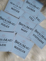 Custom Champagne Label, Custom Bridesmaid Gift champagne label, Personalized Champagne Label