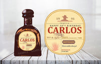 Reposado Tequila Custom Label, Reposado Personalized Bottles, Tequila Gift, Groomsman Proposal Gift, Tequila Party Favor